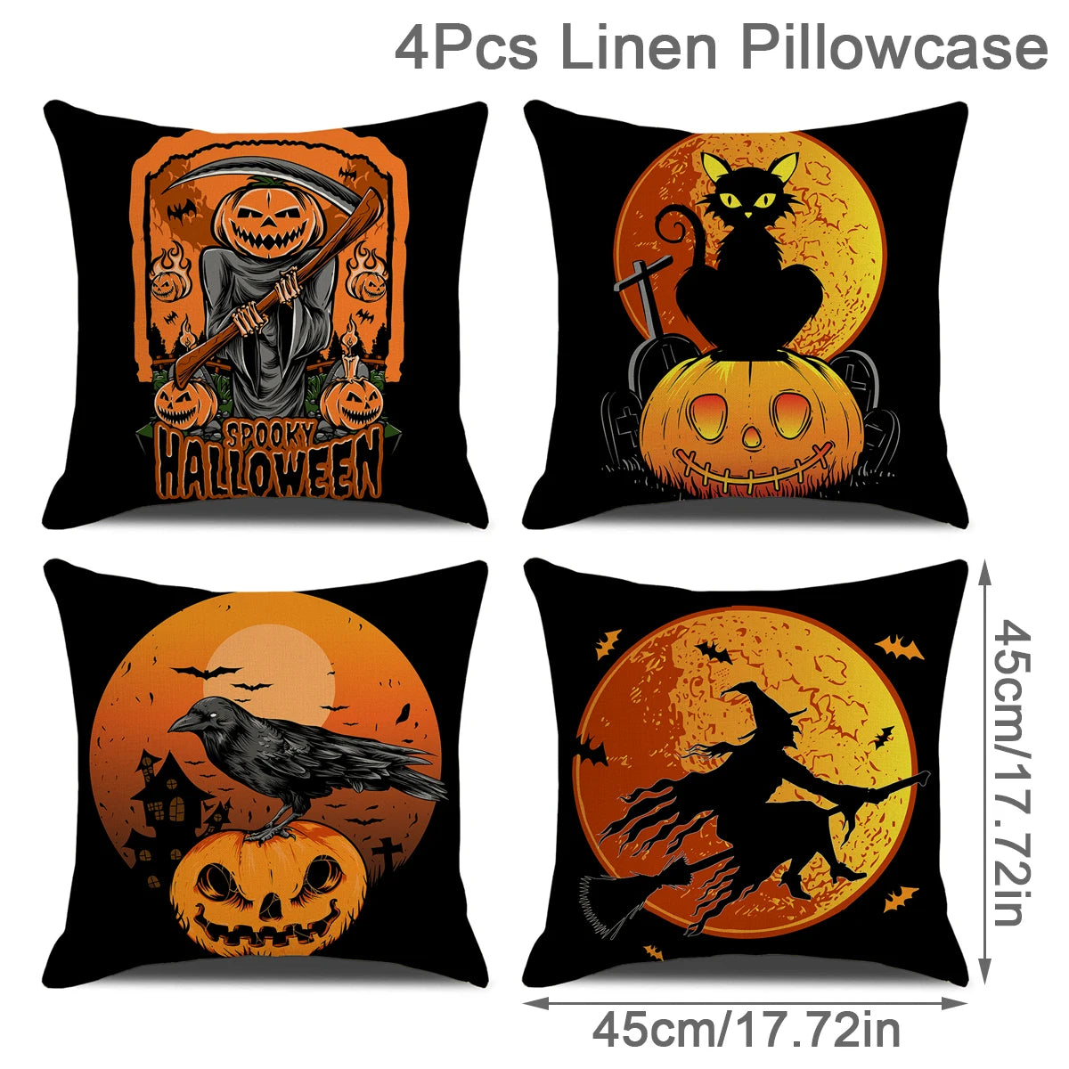 Halloween cushion covers best sale